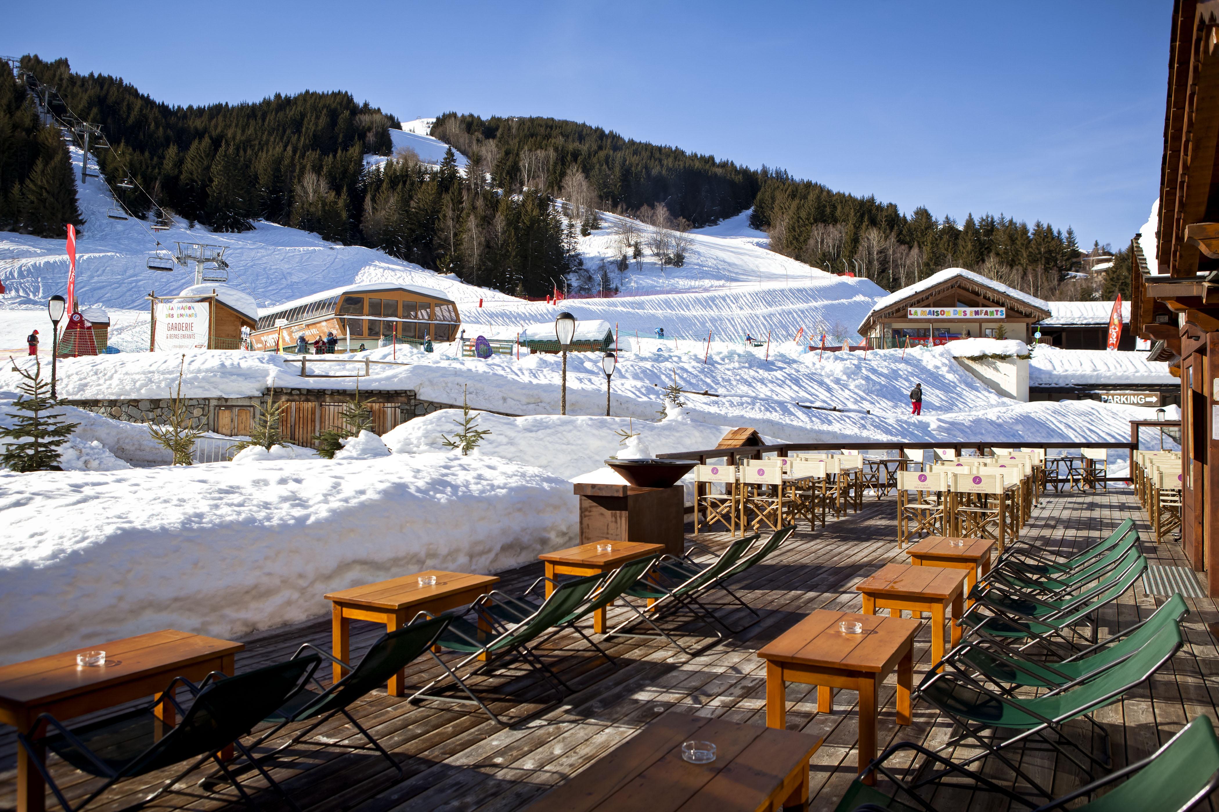 Hotel Les Flocons Courchevel Exteriör bild