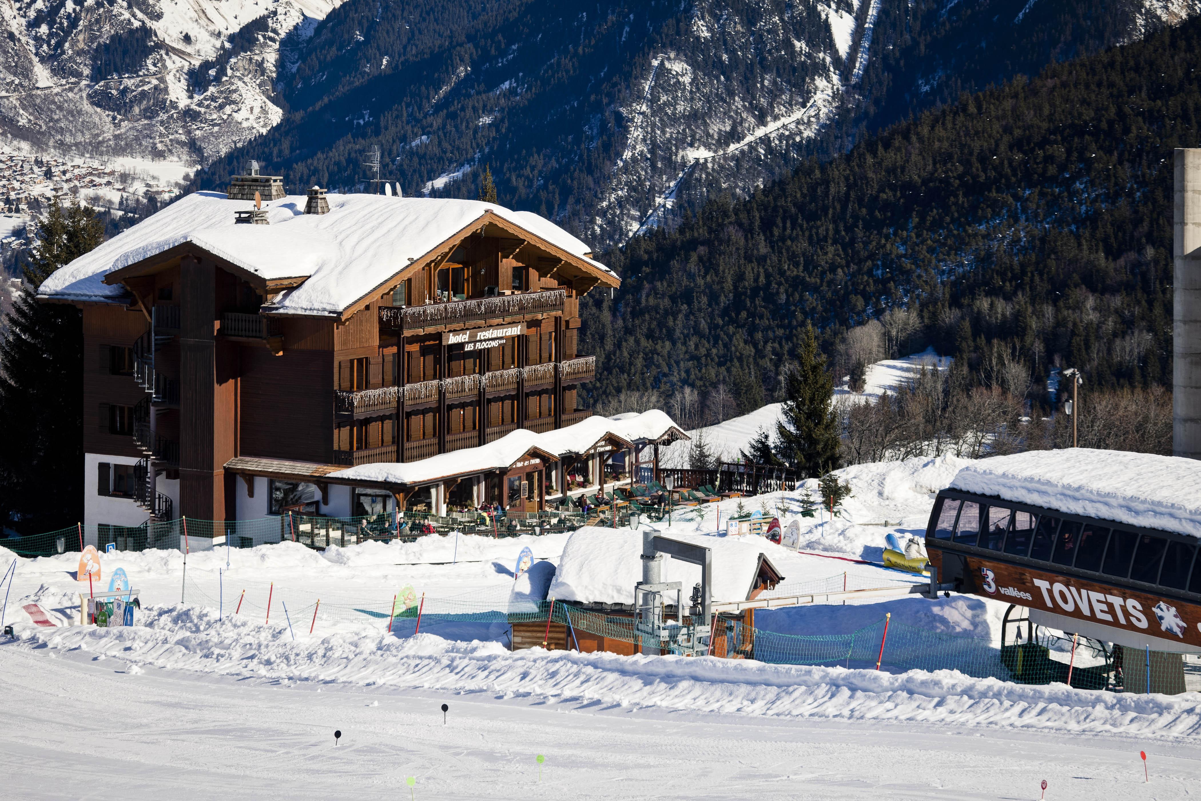 Hotel Les Flocons Courchevel Exteriör bild